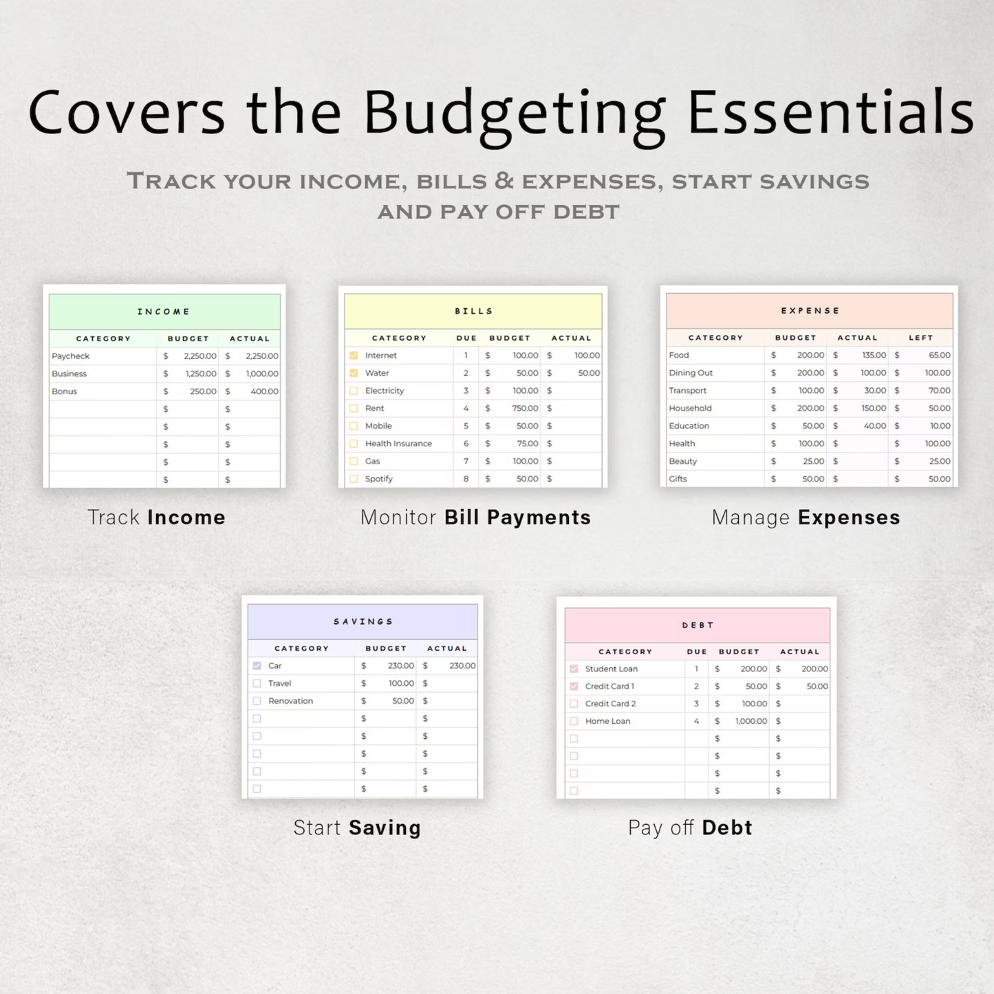 Budget Tracker
