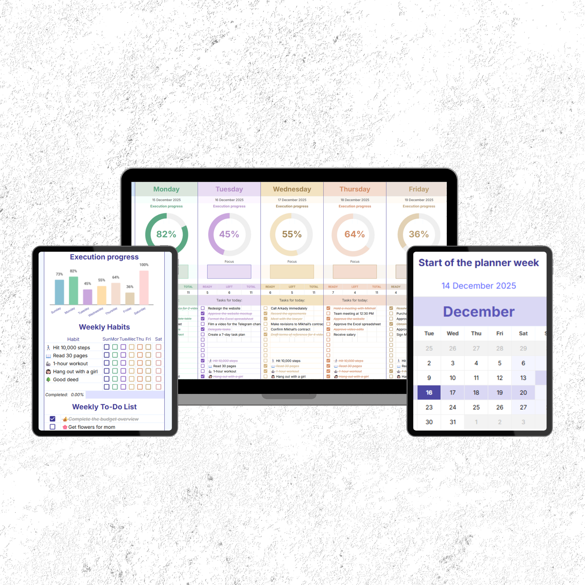 Weekly Productivity Planner
